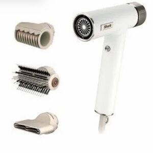 Shark White RapidGloss IQ Speed Styling Hair Dryer